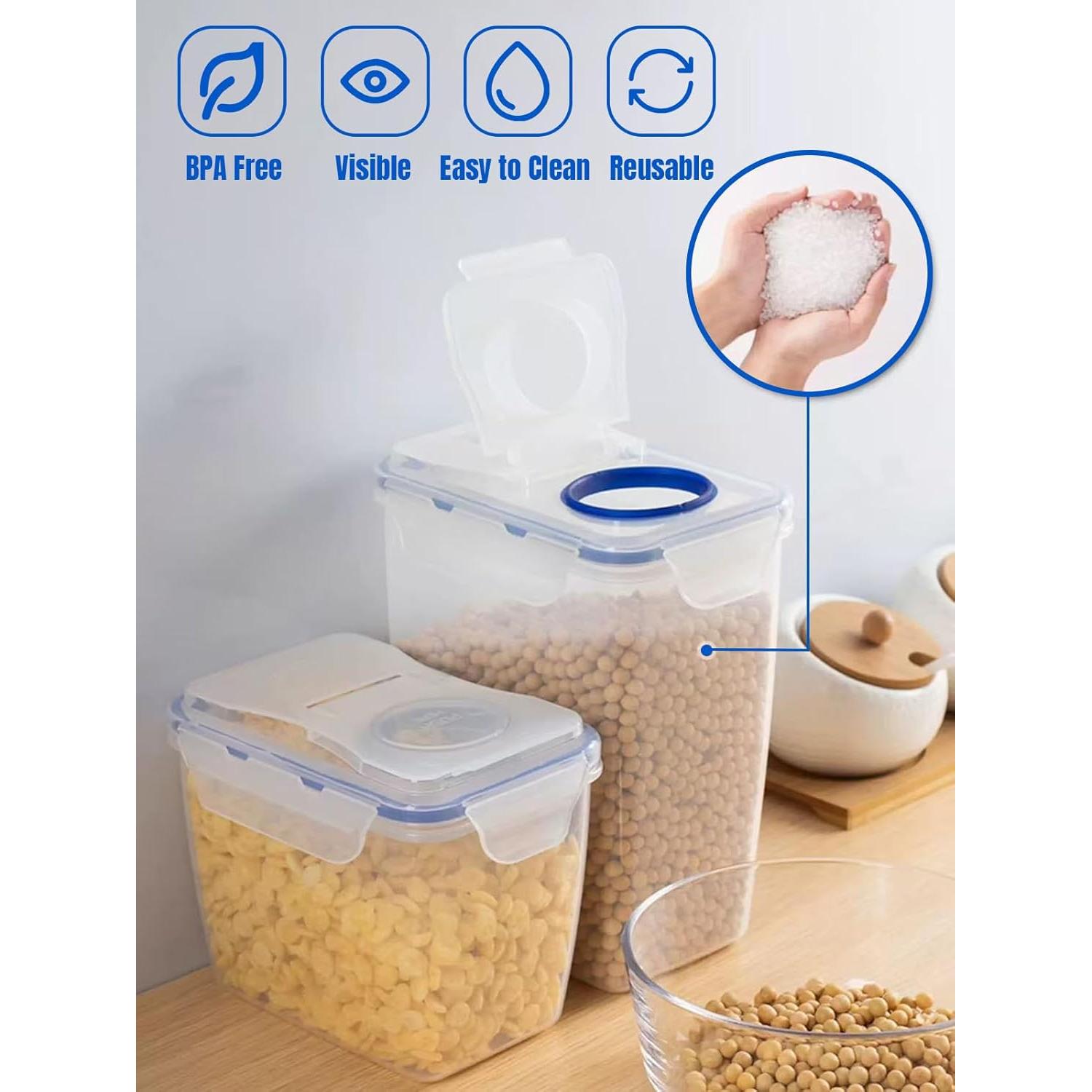 Contenedores de Almacenamiento de Alimentos SENARYE 1.85L 2Pcs