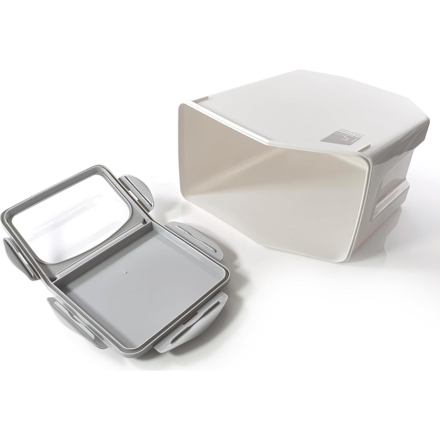 Contenedor de Almacenamiento de Alimentos Yurvro - 15 L, 2 Piezas