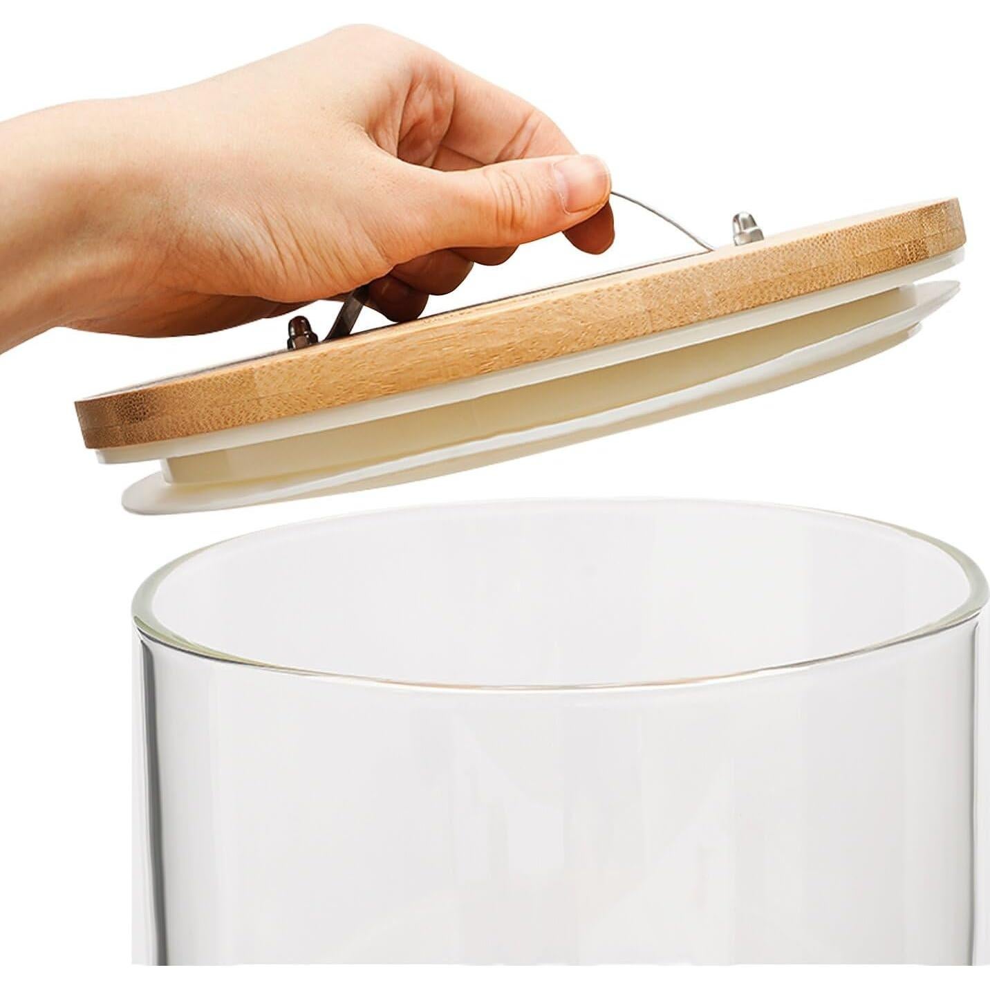 Contenedor de Almacenamiento de Alimentos Secos 5L Vidrio Xuthusman