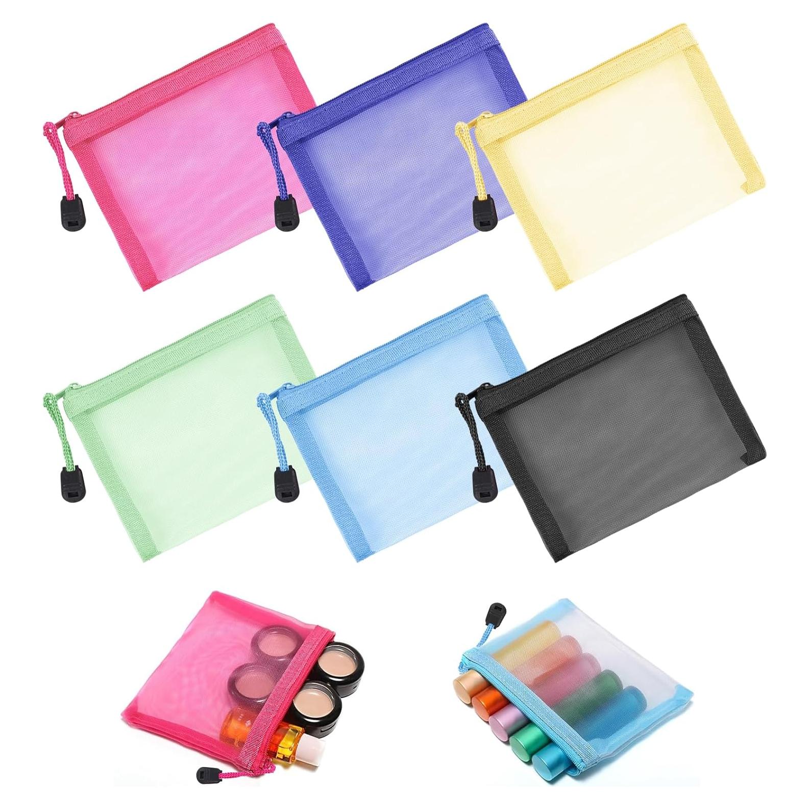 Bolsas de Cosméticos de Malla Nylon QIxiang 12.7x10.2 cm