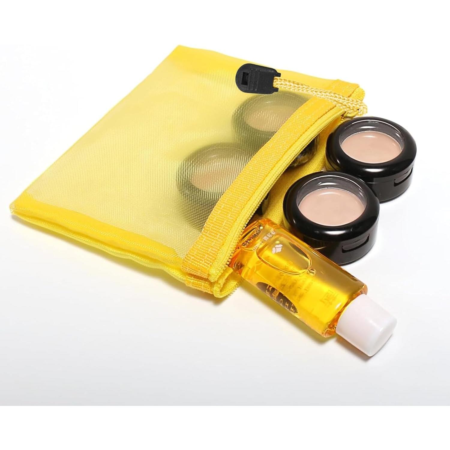 Bolsas de Cosméticos de Malla Nylon QIxiang 12.7x10.2 cm