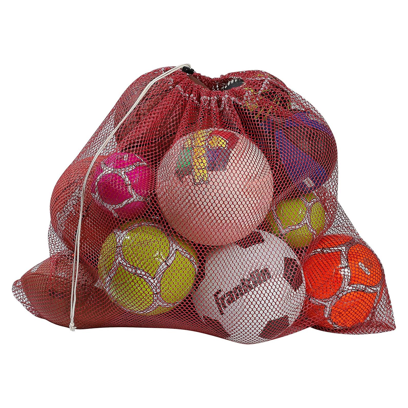 Bolsa de Equipos de Malla Handy Laundry 81x91 cm Rojo