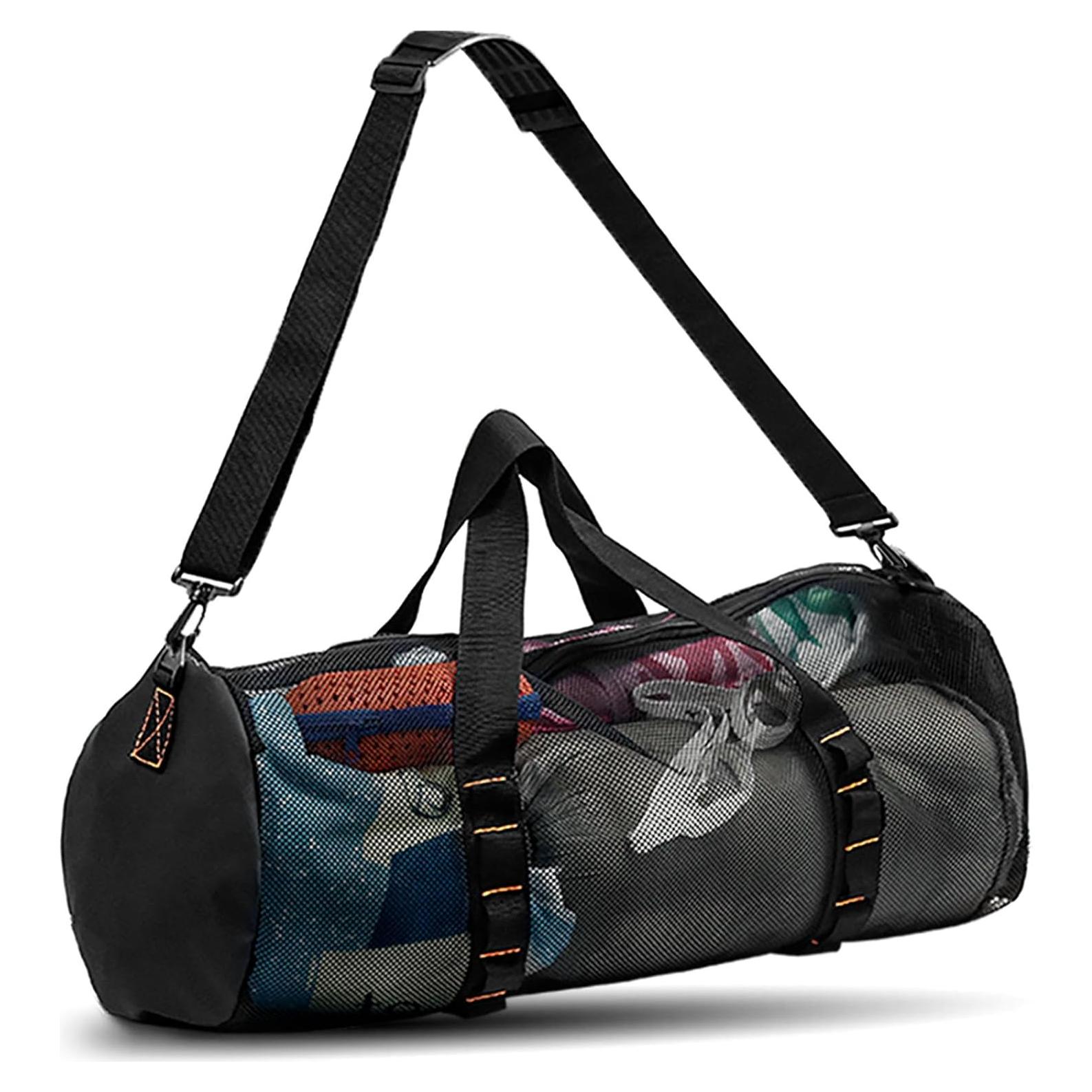 Bolsa de Playa KOKKOYA 43L/113L Malla con Cremallera y Correa