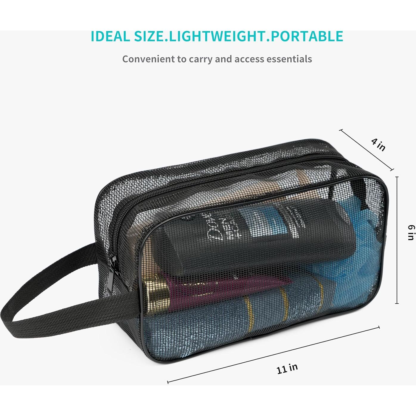 Bolsa de Caddy de Ducha REDSINDA Malla Portátil 27.9x10.2cm