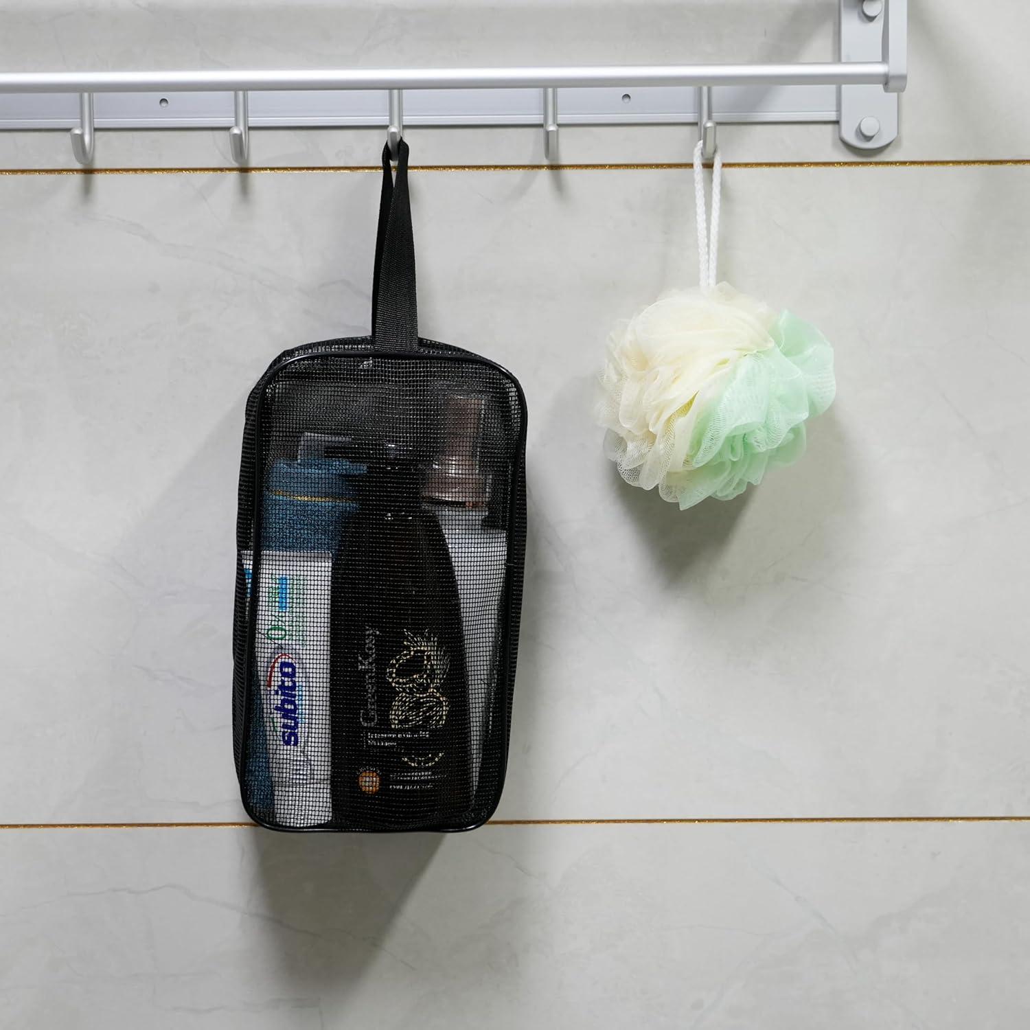 Bolsa de Caddy de Ducha REDSINDA Malla Portátil 27.9x10.2cm