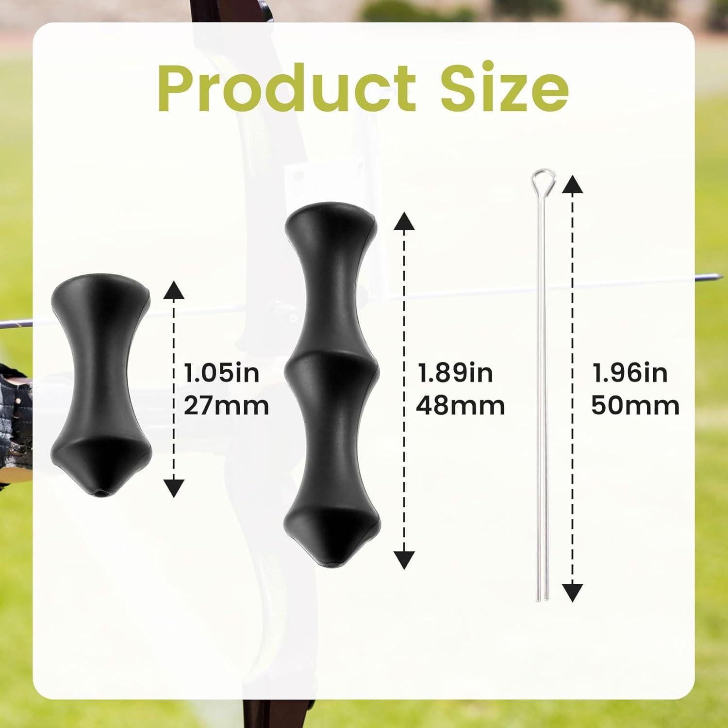 Protectores de Dedos para Cuerda de Arco VARMDUKKE Silicona Negro