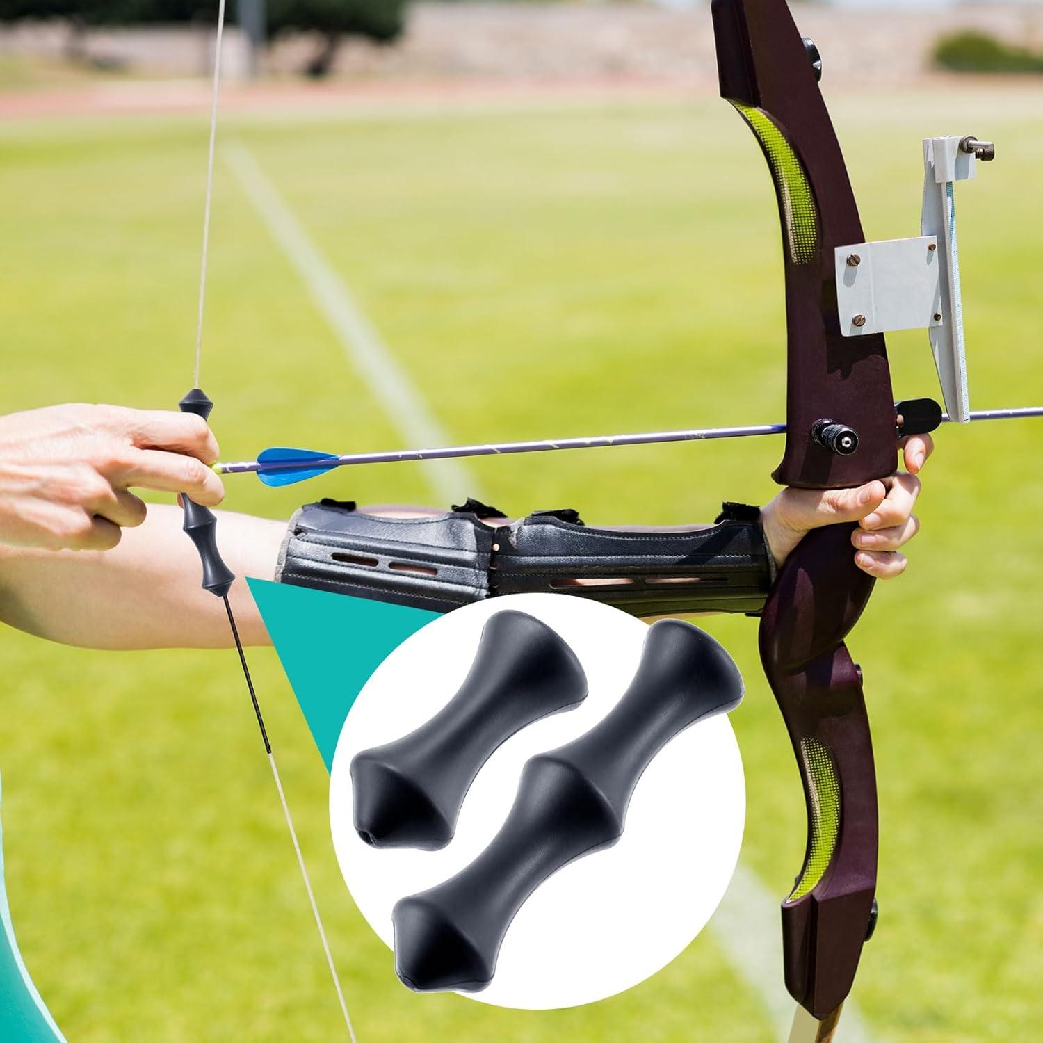 Protectores de Dedos para Cuerda de Arco VARMDUKKE Silicona Negro