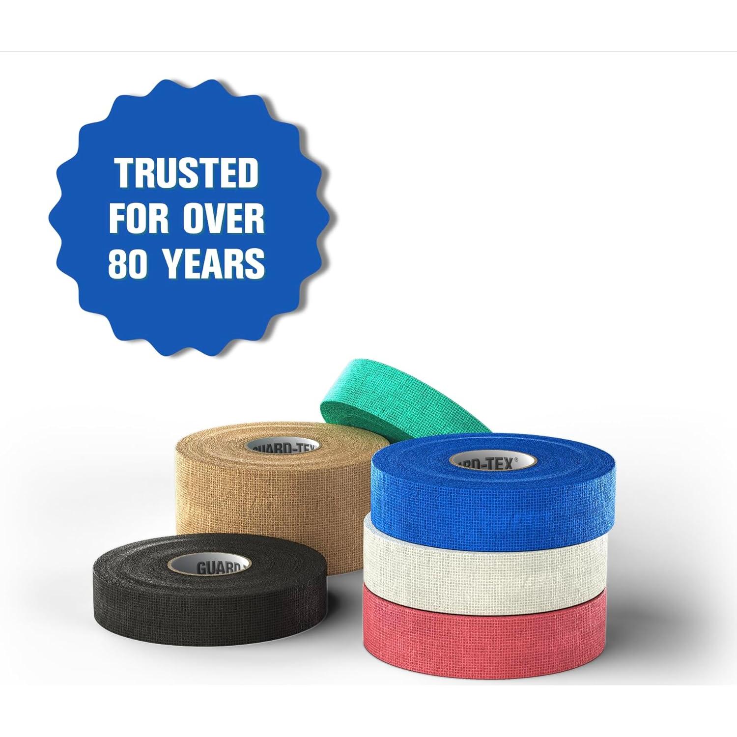 Cinta Autoadhesiva Guard-Tex Verde 1" - 12 Rollos 1080 pies