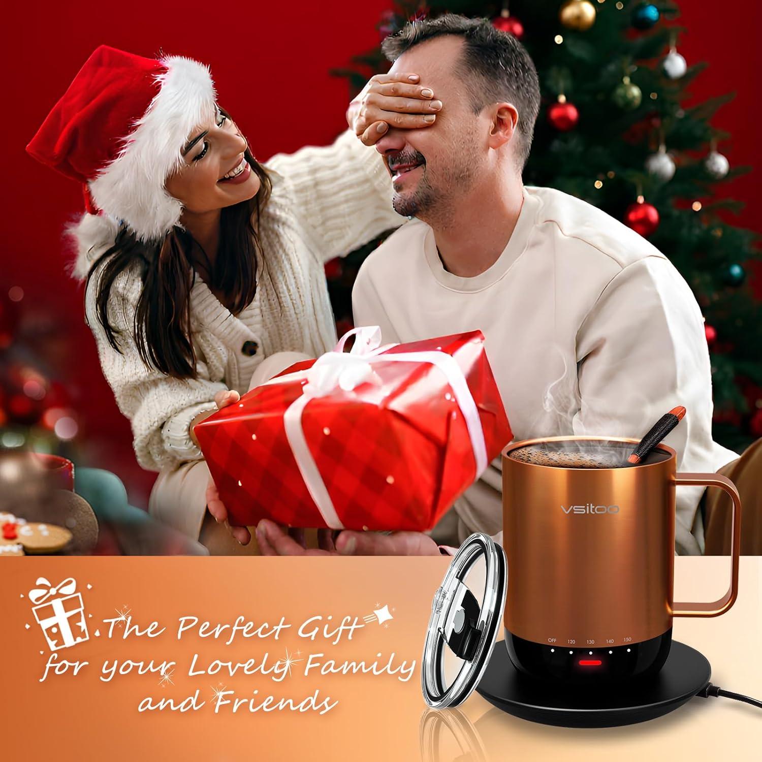 Taza de Café Inteligente Vsitoo S3 Pro 396g Autocalentable