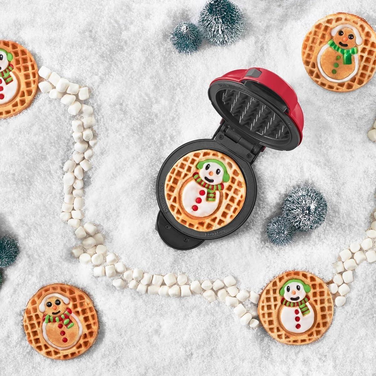 DASH Multimaker 4 en 1 con 7 Placas Removibles - Waffles y Temáticas