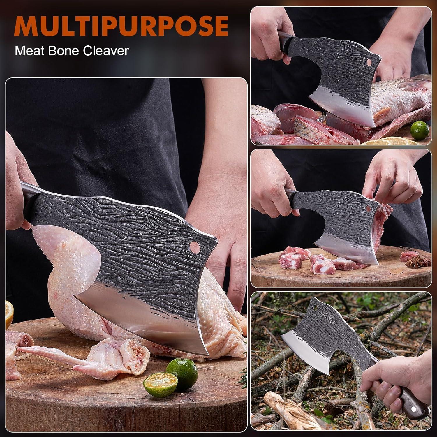 Cuchillo de Hueso OPAYLY FTD03 16 cm Acero Carbono Alta Resistencia