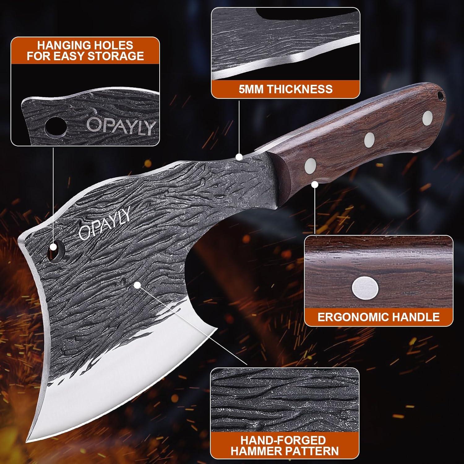 Cuchillo de Hueso OPAYLY FTD03 16 cm Acero Carbono Alta Resistencia