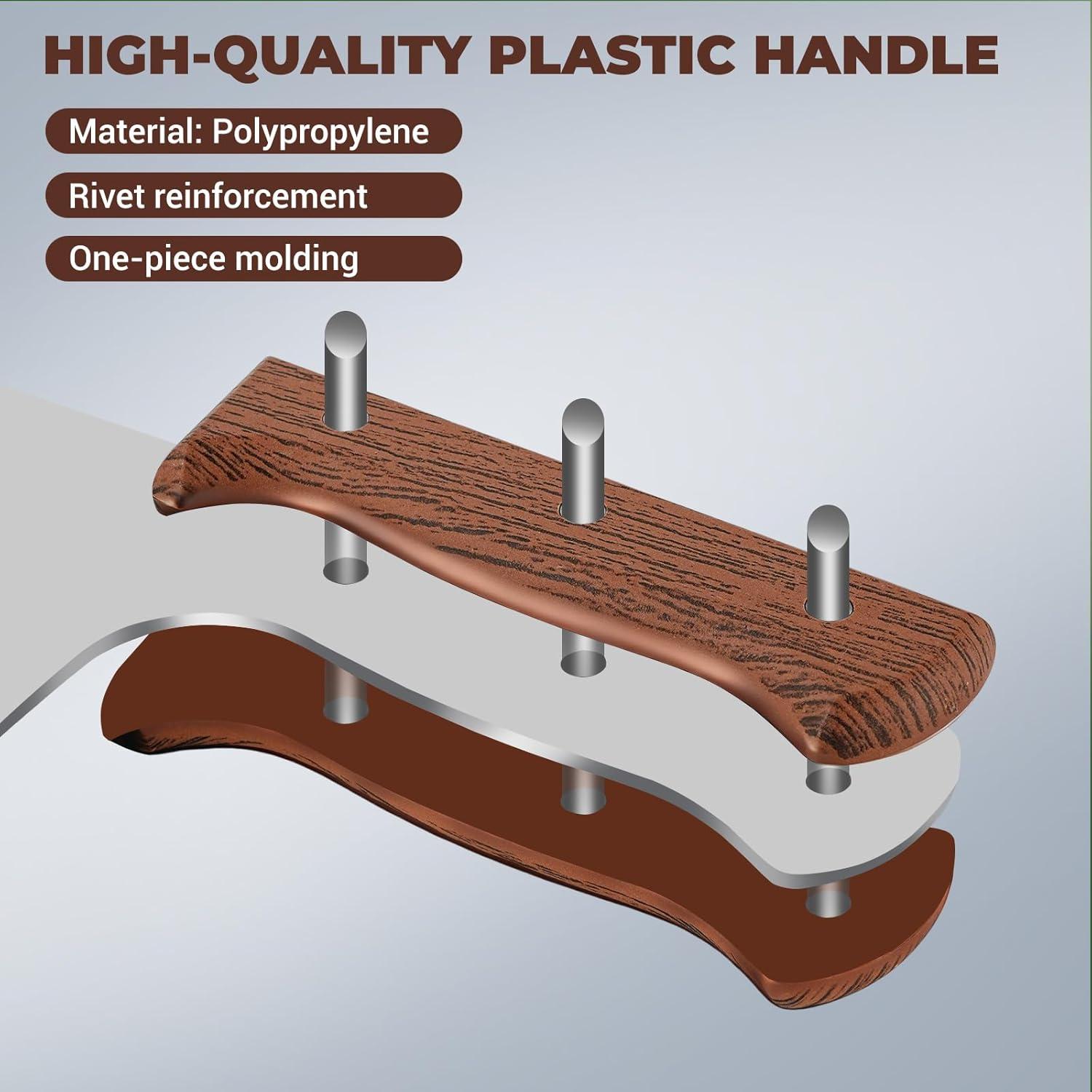 Cuchillo de Carnicero Uibkor 17.78 cm Acero Inoxidable Afilado