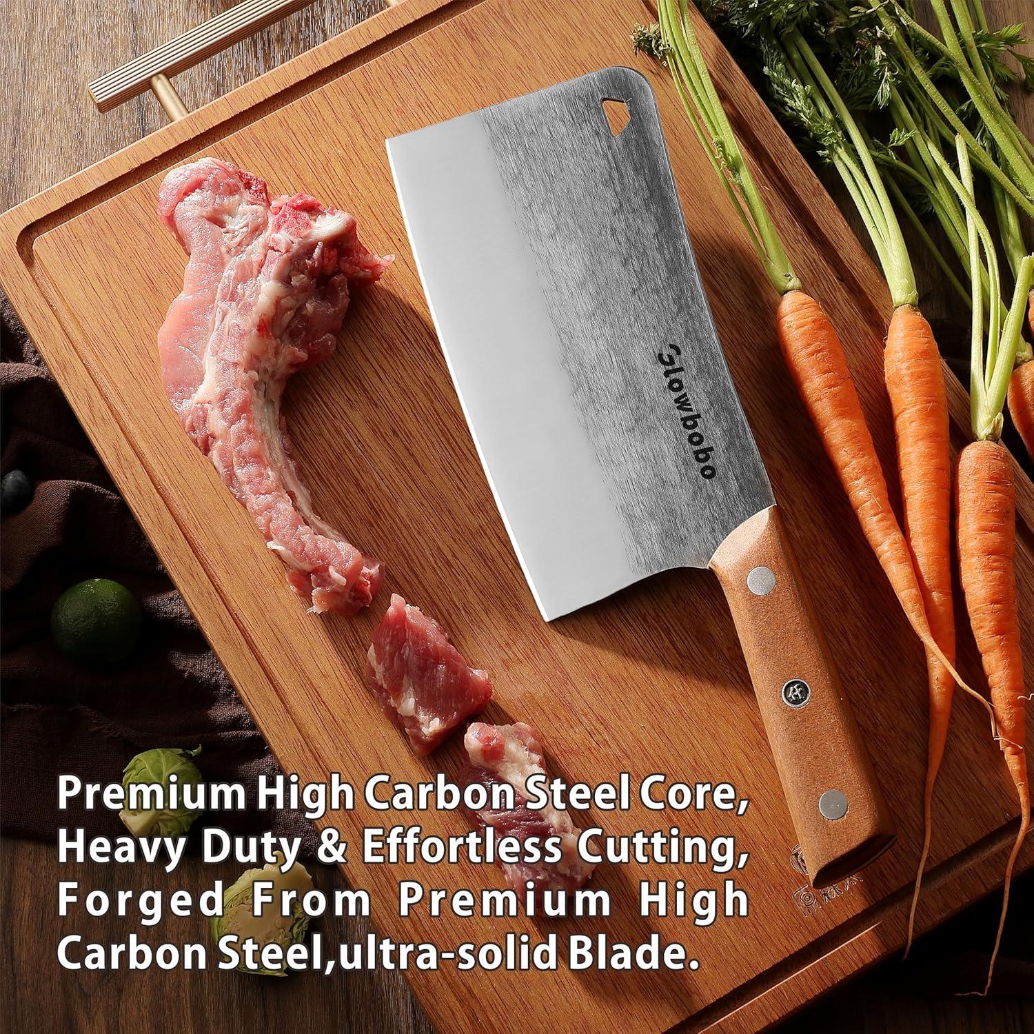 Cuchillo de Carnicero Glowbobo 19.5 cm Acero Inoxidable 5CR15