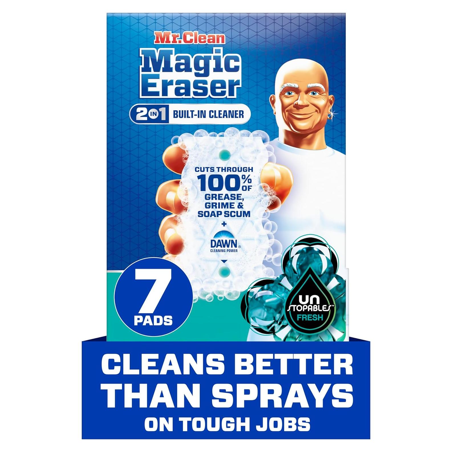 Esponja Mágica Ultra Espumosa Mr. Clean 7 Unidades
