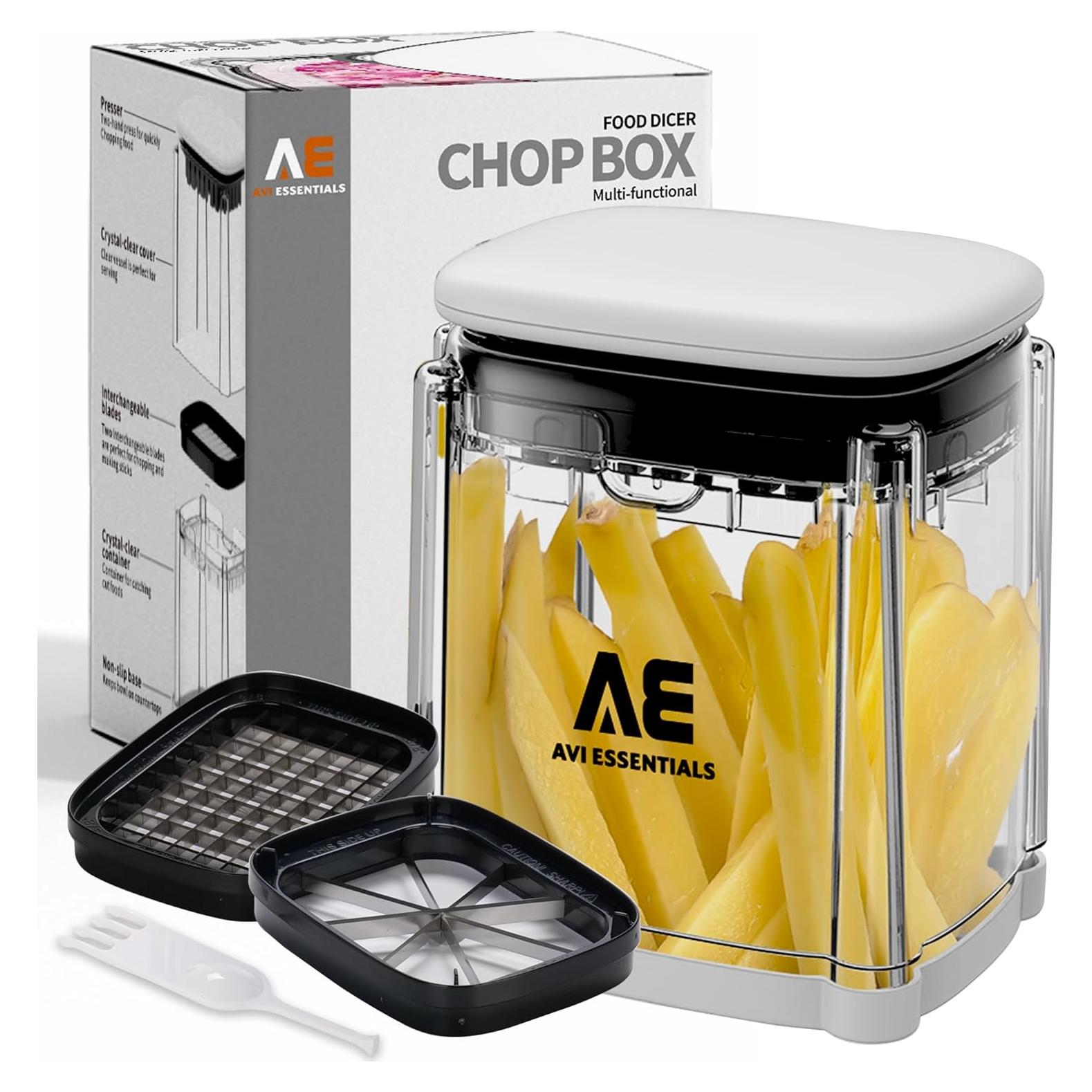 Cortador de Verduras Manual AVI ESSENTIALS con Cuchillas Intercambiables