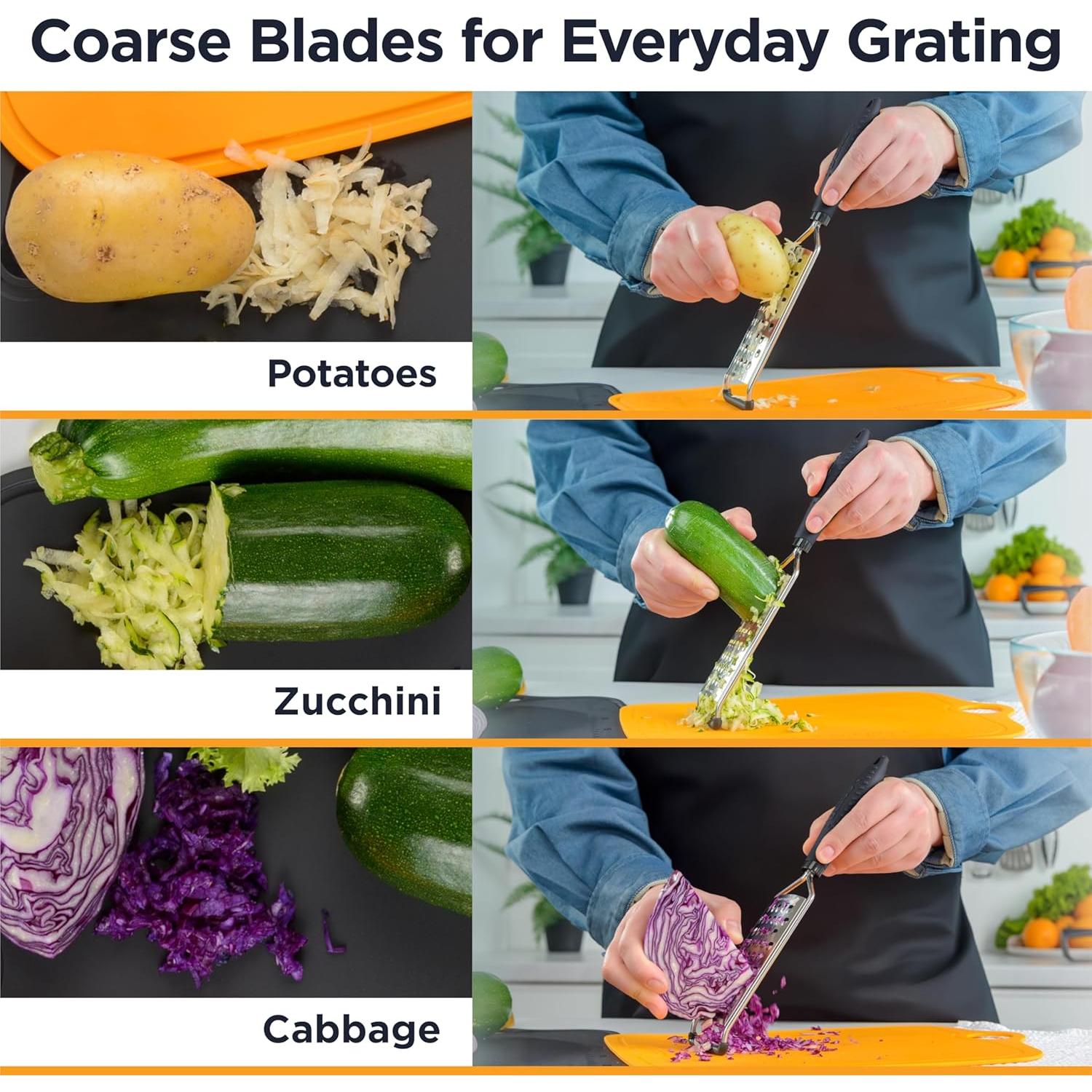 Soporte de Toallas de Papel Deiss Pro + Rallador de Queso Mano