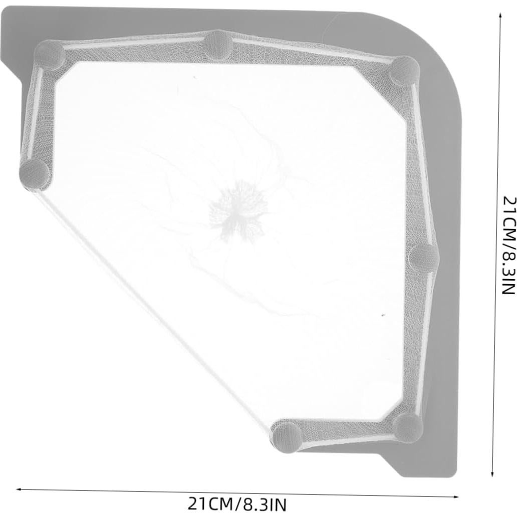 Soporte de colador triangular HAKIDZEL para fregadero - 3 piezas