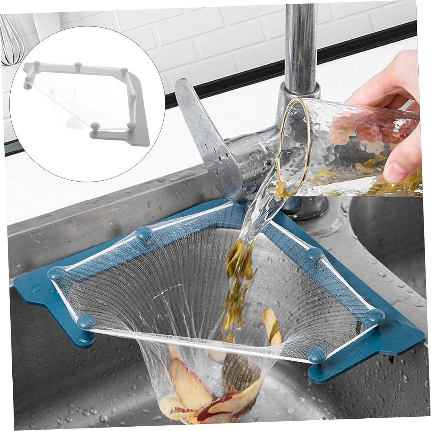 Soporte de colador triangular HAKIDZEL para fregadero - 3 piezas