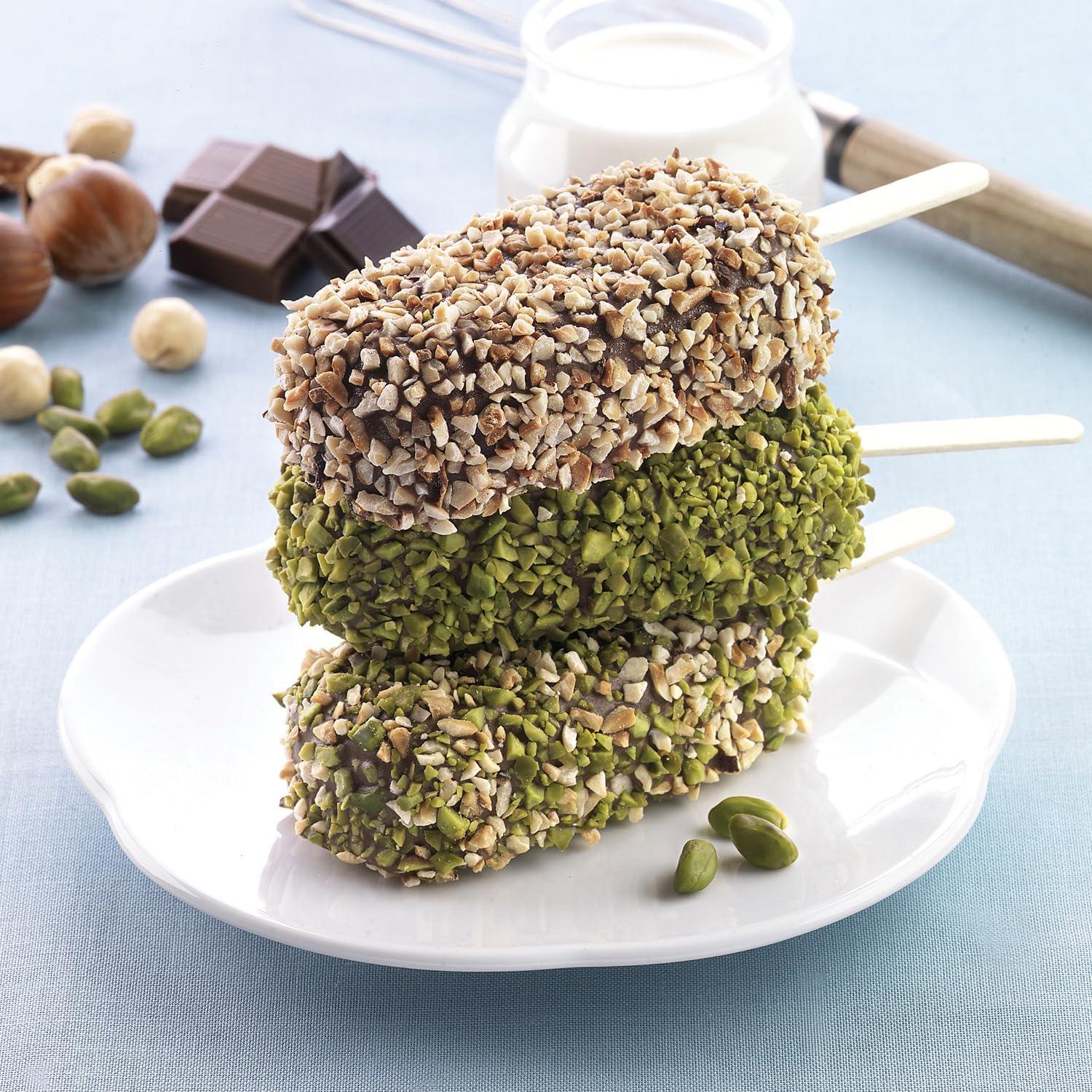 Molde de Silicona para Helados Silikomart SET GEL01/B, 2 Piezas