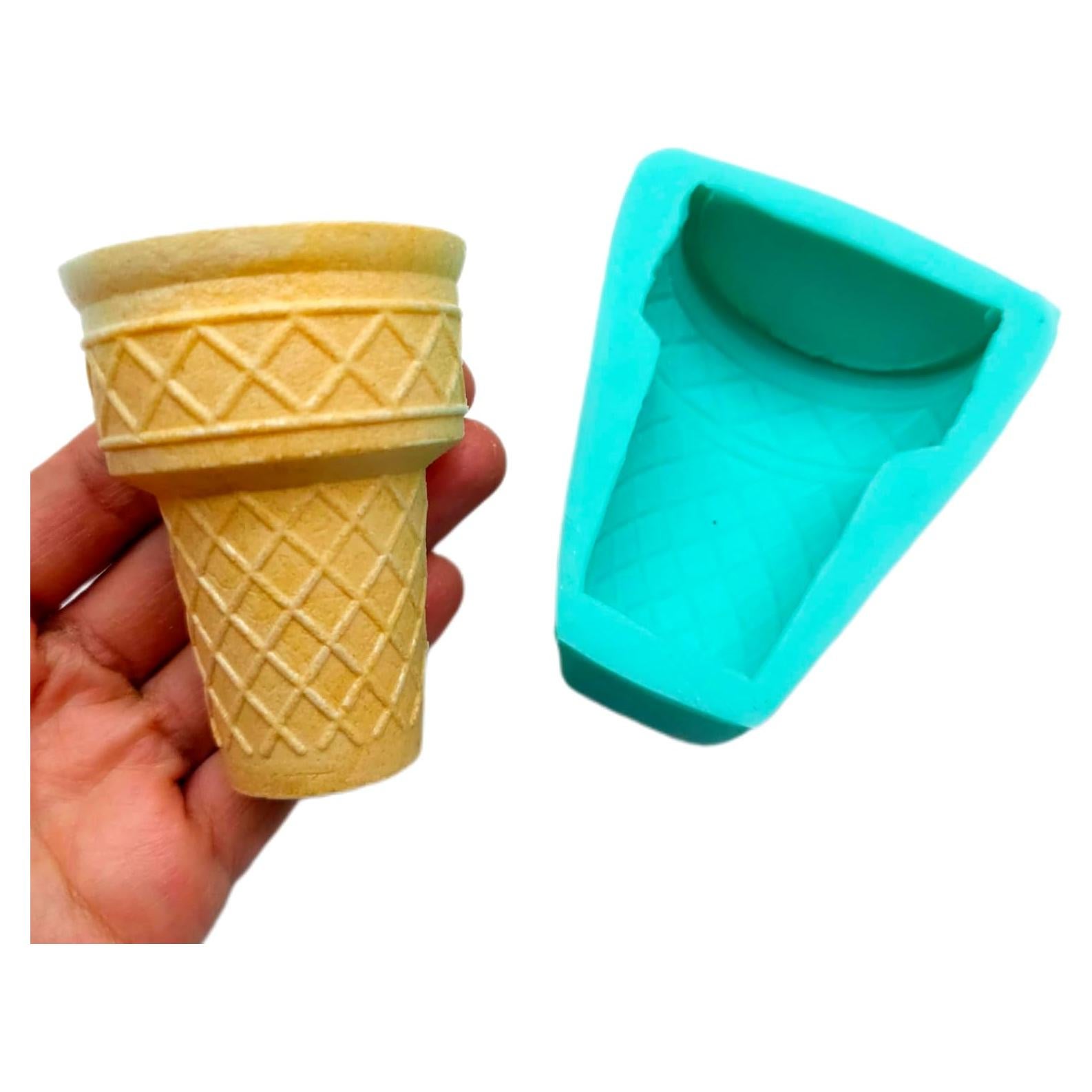 Molde de Silicona Cono de Helado Medio NS012 - 80g