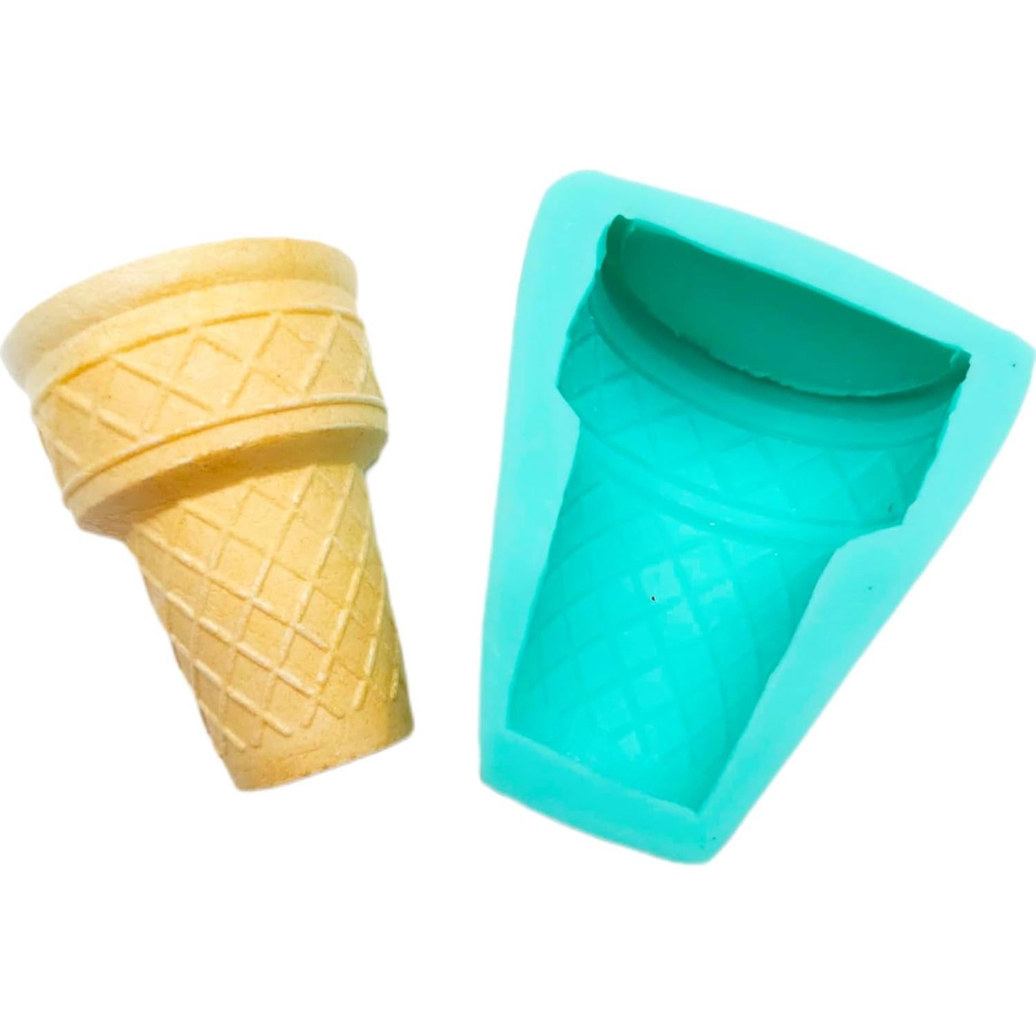 Molde de Silicona Cono de Helado Medio NS012 - 80g