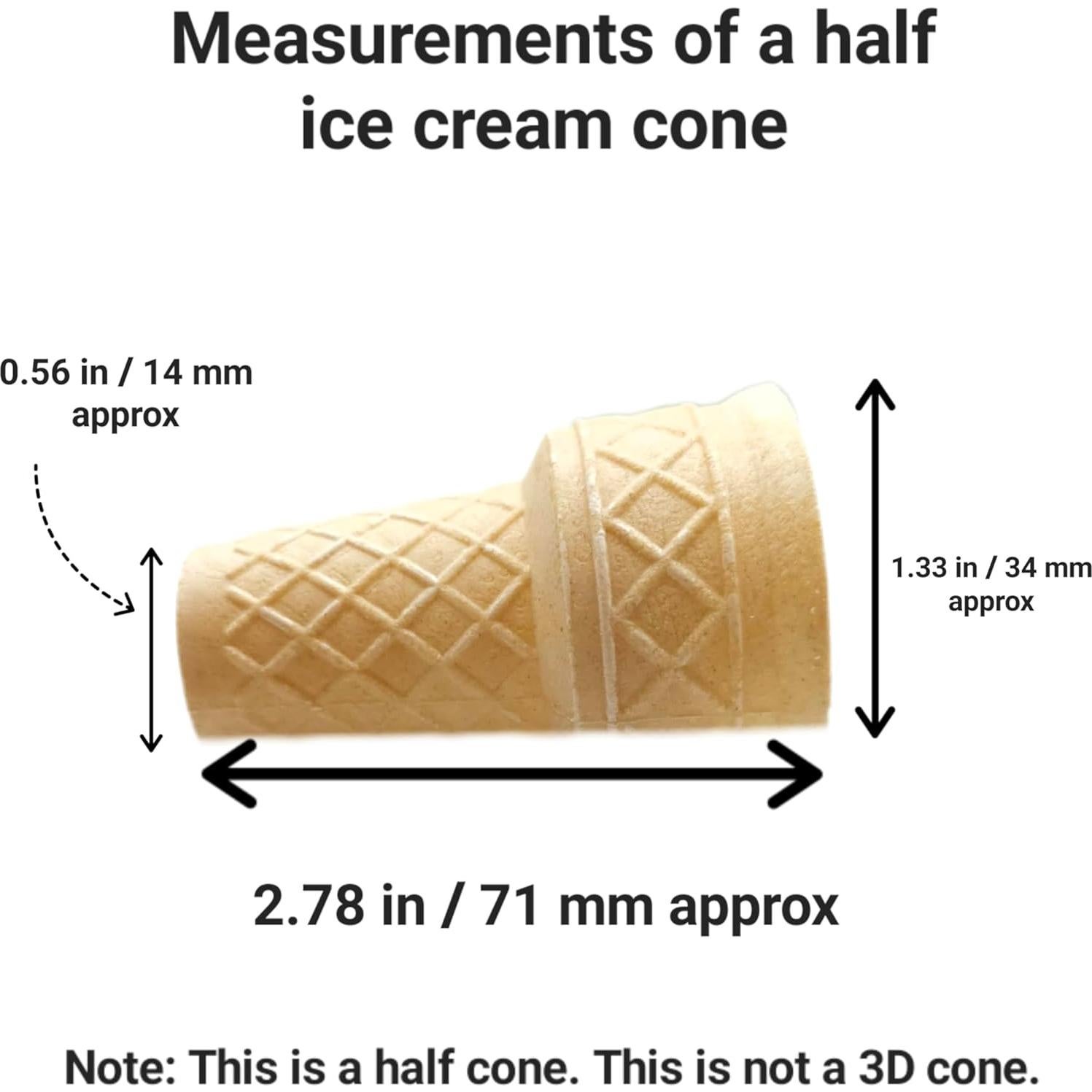 Molde de Silicona Cono de Helado Medio NS012 - 80g