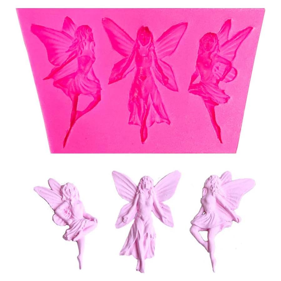 Molde de Silicona Seedomes Hadas para Caramelos y Jabones