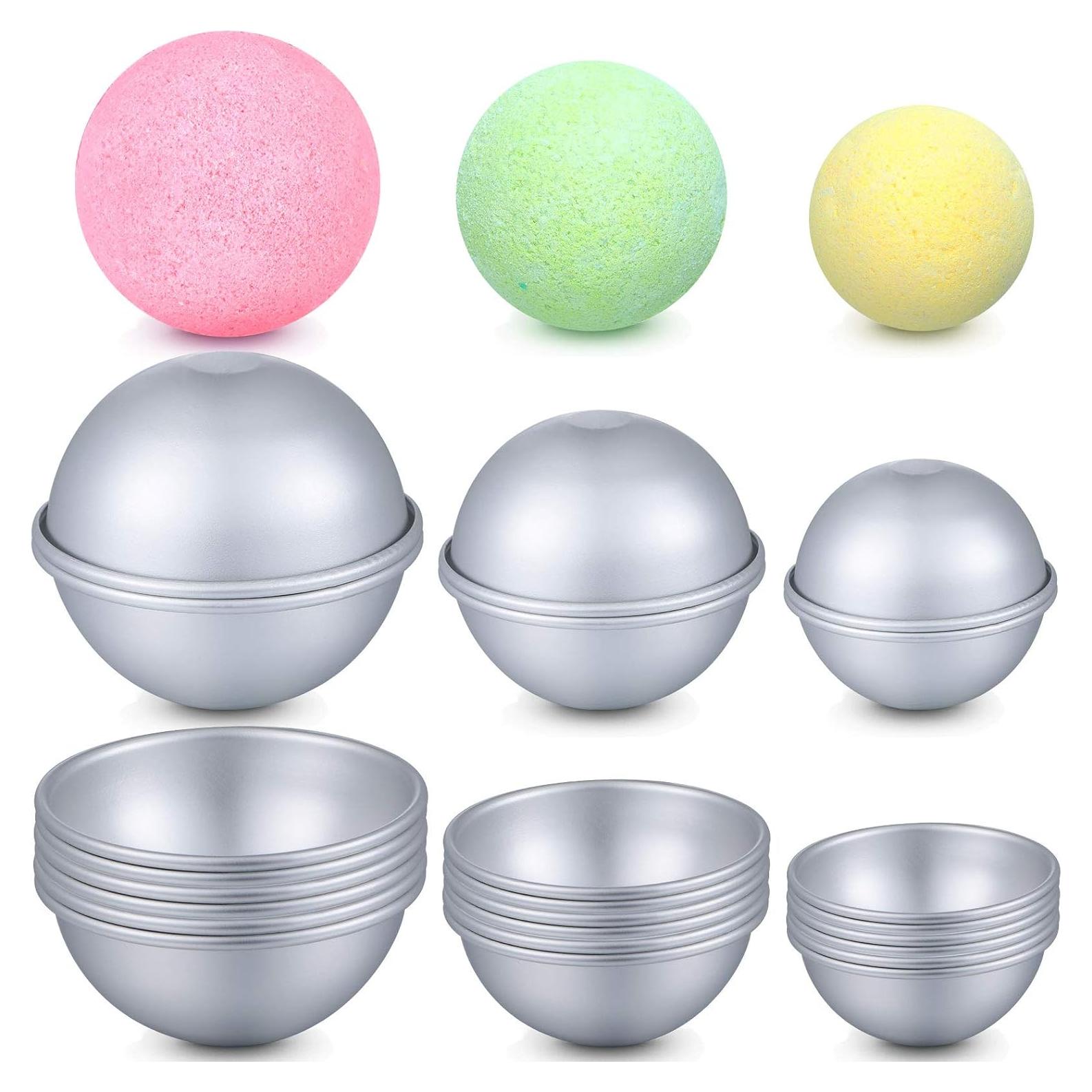 12 Moldes de Baño de Metal Patelai para DIY - 4.5 a 6.5 cm