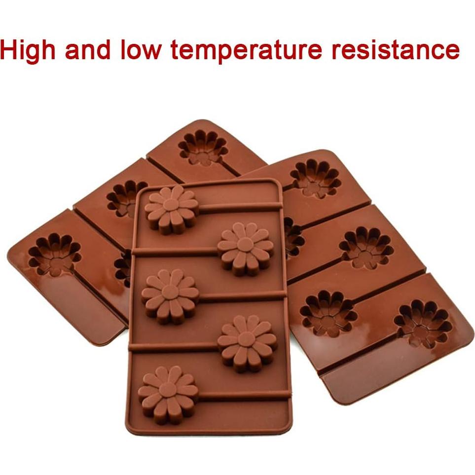 Molde de Silicona Girasol BaaSid 3 Piezas 19.8x10.7cm