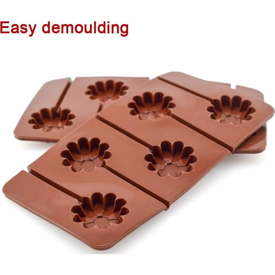 Molde de Silicona Girasol BaaSid 3 Piezas 19.8x10.7cm