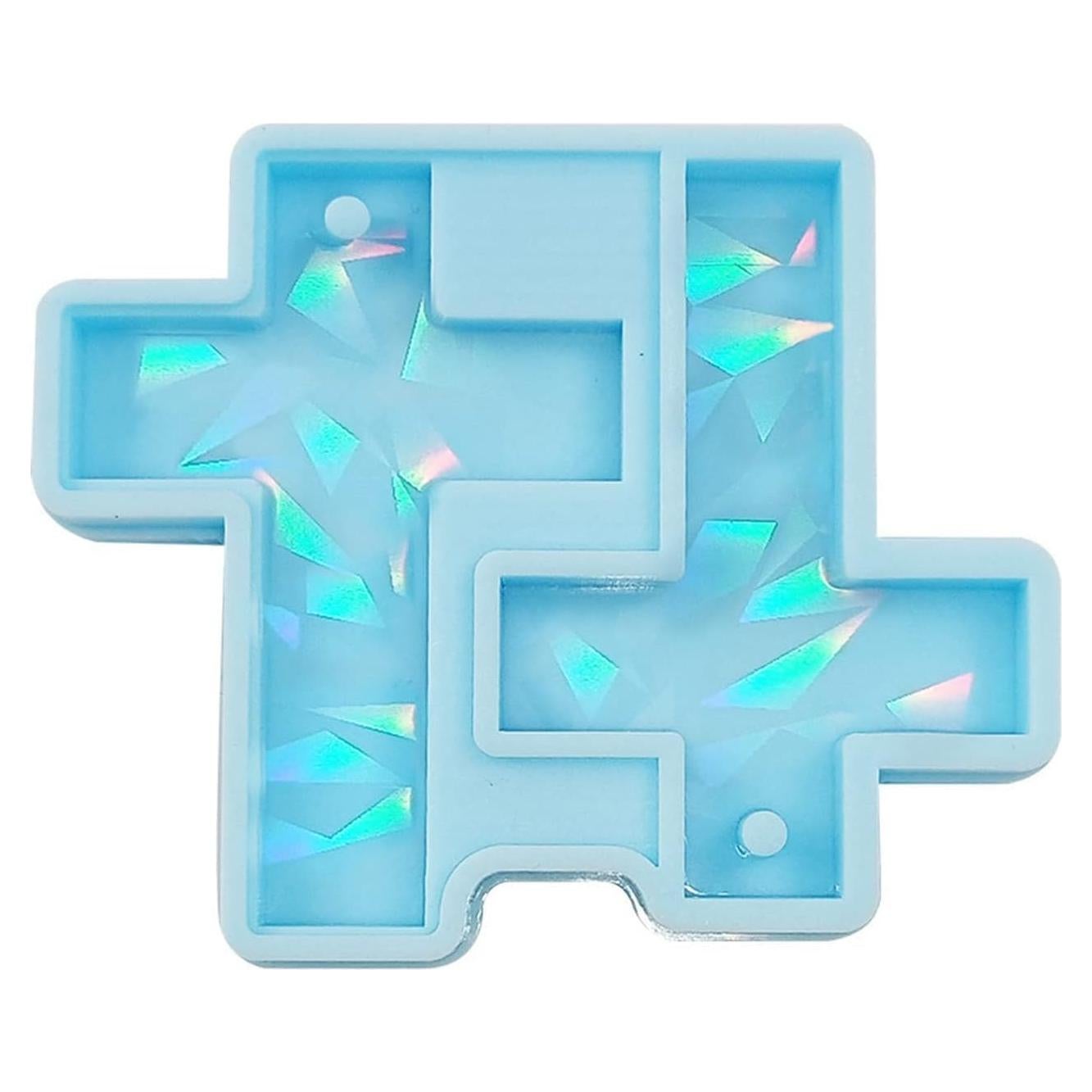 Molde de Silicona Cauaoa para Pendientes Cruz 10.16cm