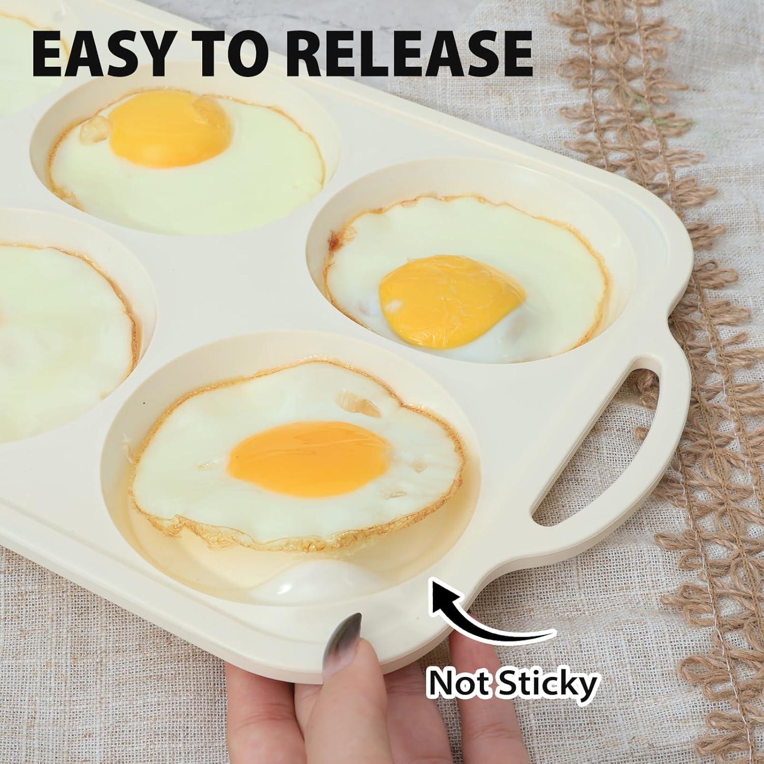 Molde de Silicona Antiadherente Toeusog para Muffin 4"