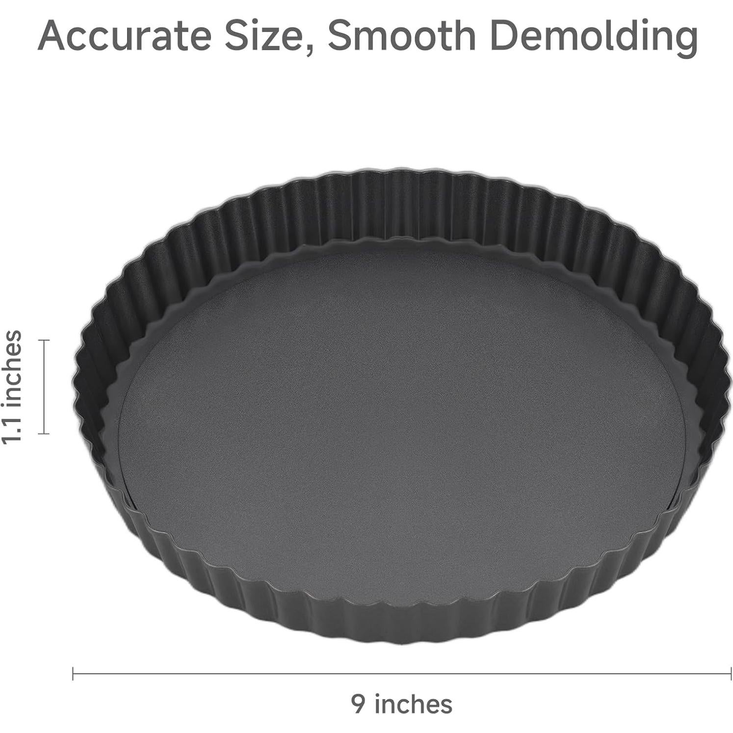 Molde para Tartas Maclia 9" Desmontable Acero Antiadherente