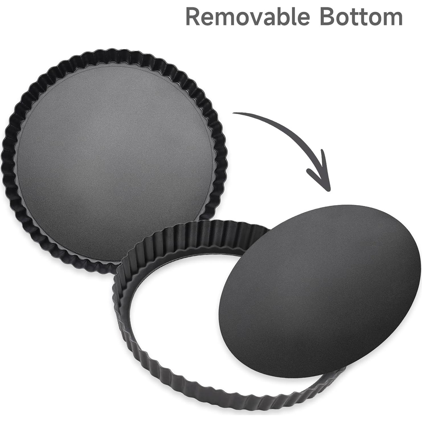 Molde para Tartas Maclia 9" Desmontable Acero Antiadherente