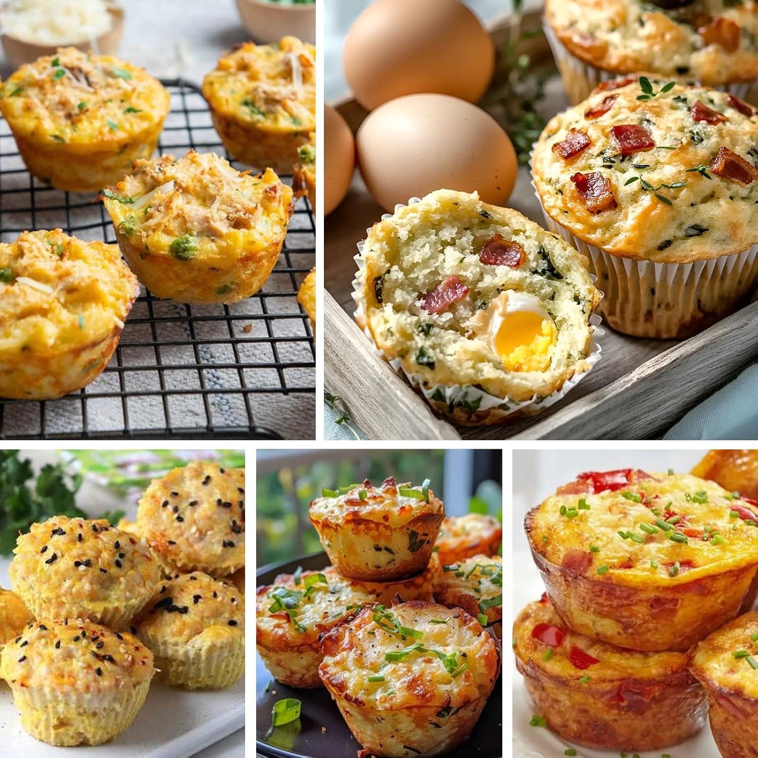 Moldes de Silicona Fchil para Horno 12 Cavidades Antiadherente