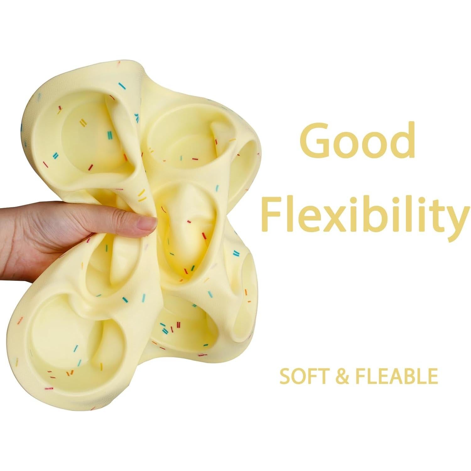 Moldes de Silicona Fchil para Horno 12 Cavidades Antiadherente