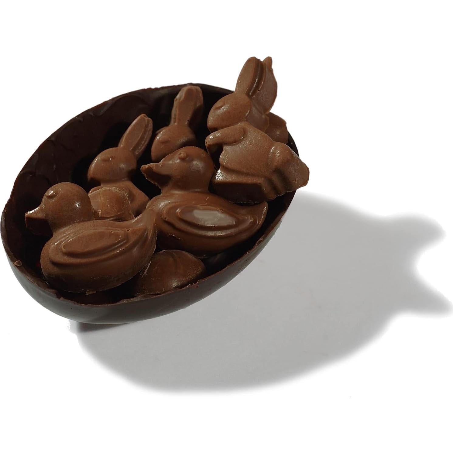 Molde de Silicona Silikomart Huevo 39.6 x 19.3 cm Terracota