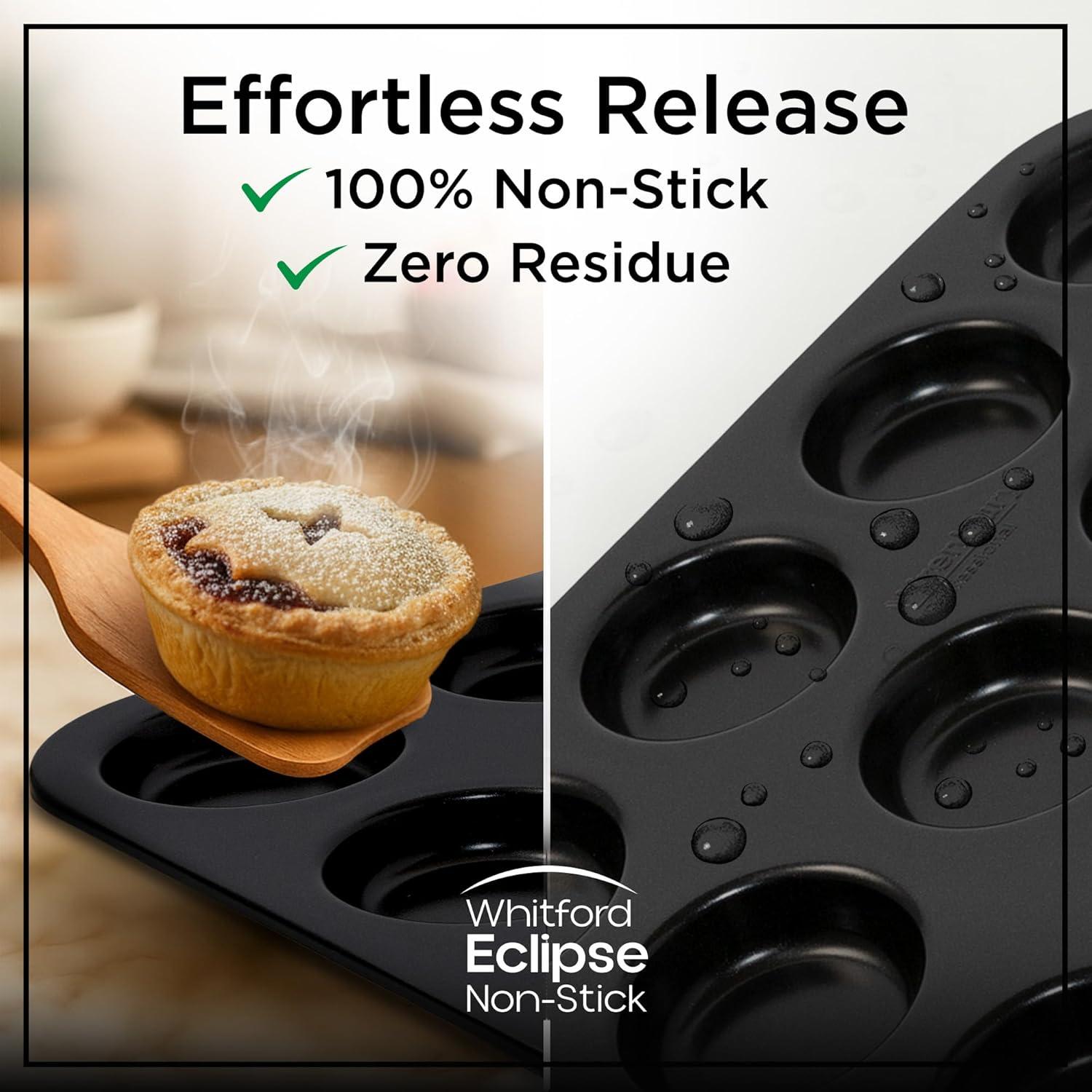 Bandeja para Pasteles de Carne Wrenbury 12 Tazas Acero al Carbono