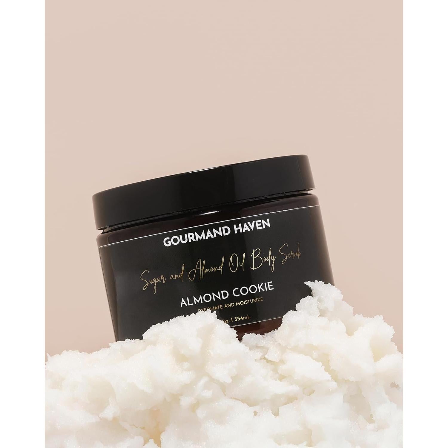 Exfoliante Corporal Gourmand Haven 354 ml - Azúcar y Almendra