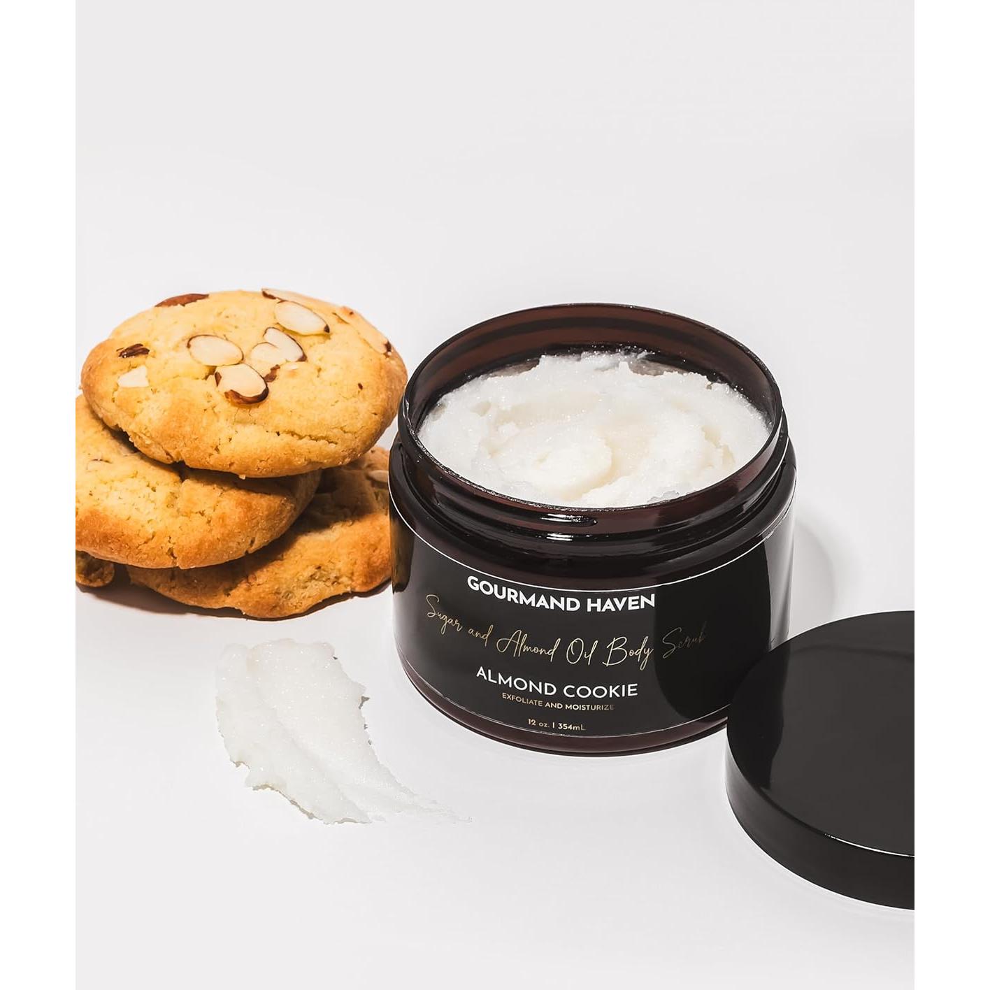 Exfoliante Corporal Gourmand Haven 354 ml - Azúcar y Almendra