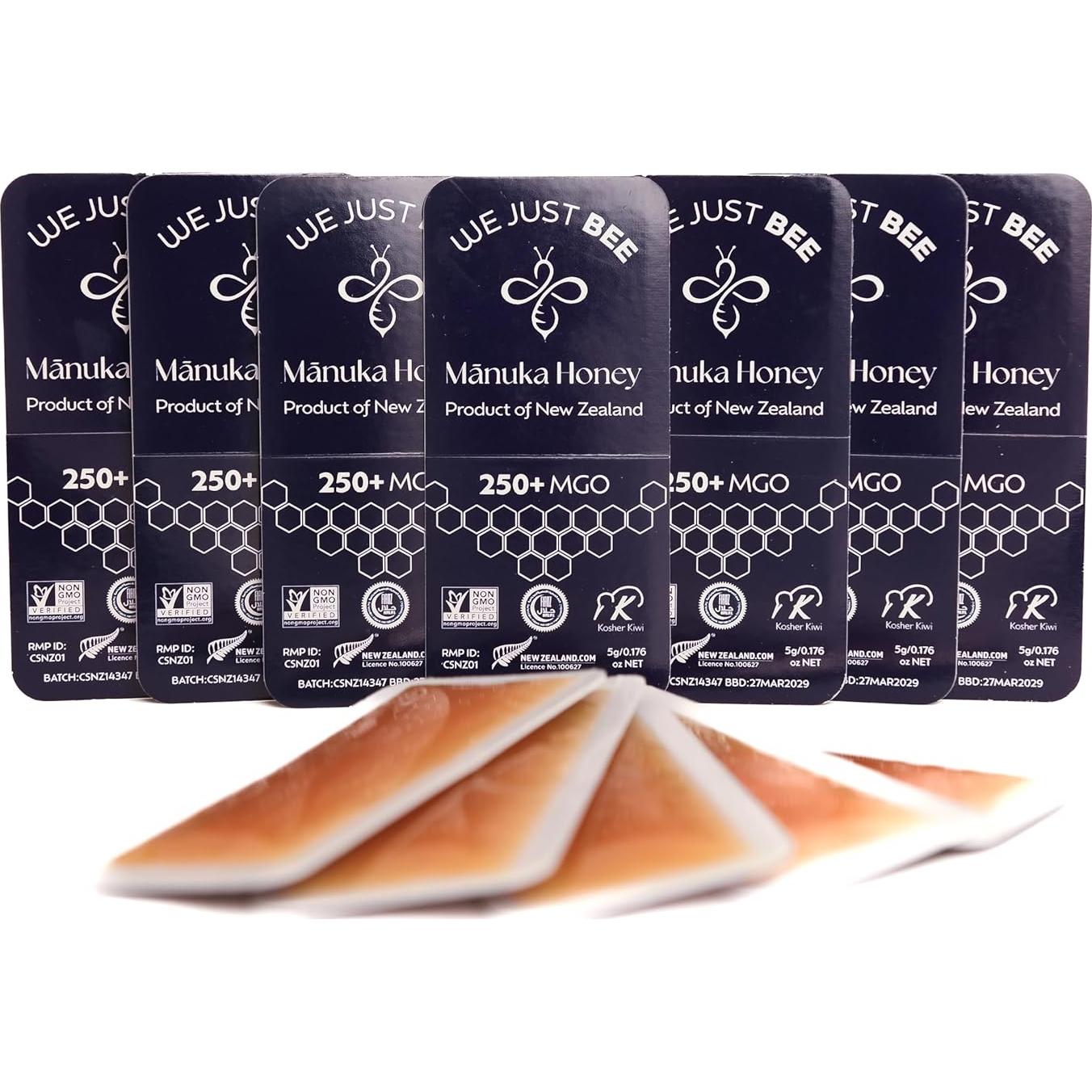 Paquete de Miel de Manuka We Just Bee - 100% Pura 250+ MGO