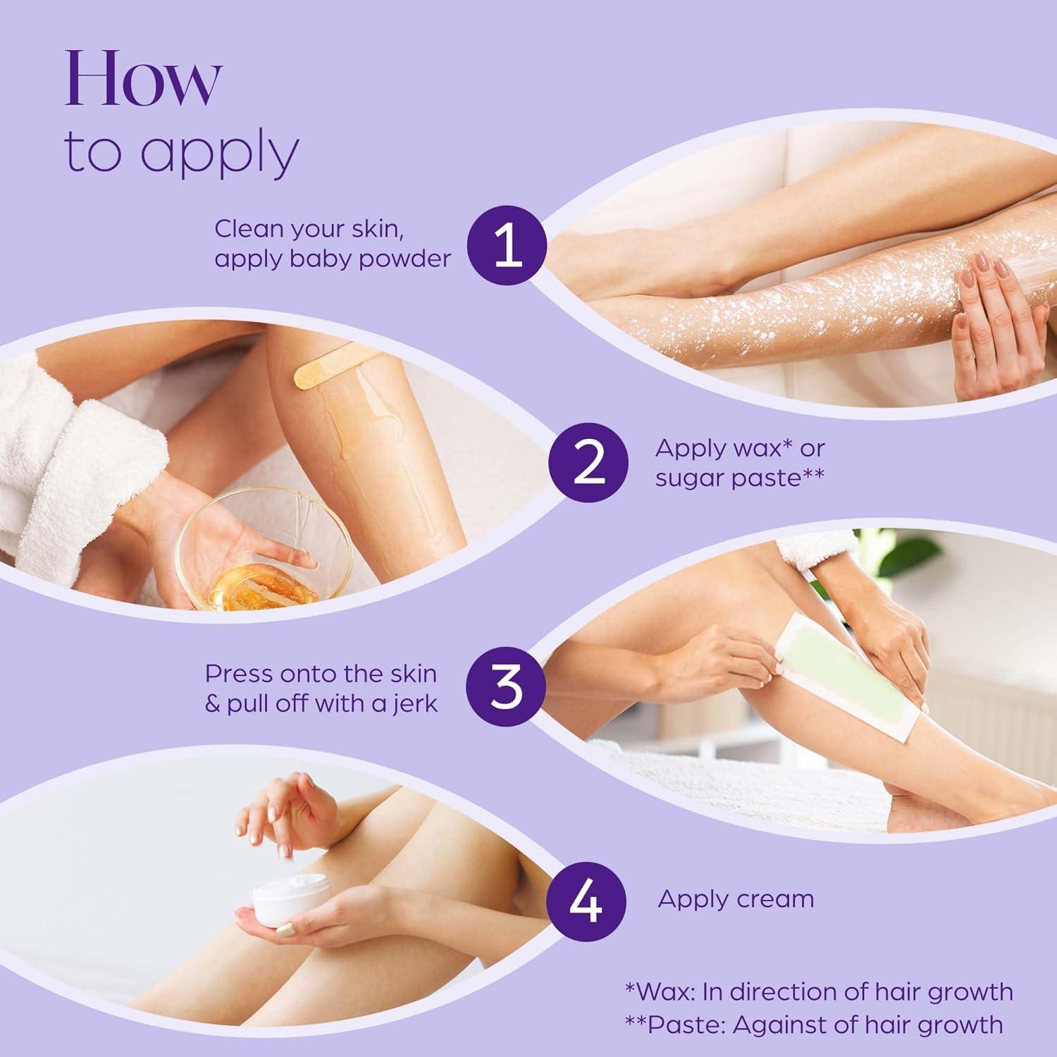 Tiras de Cera No Tejida PURE AWARENESS 150 XXL para Depilación