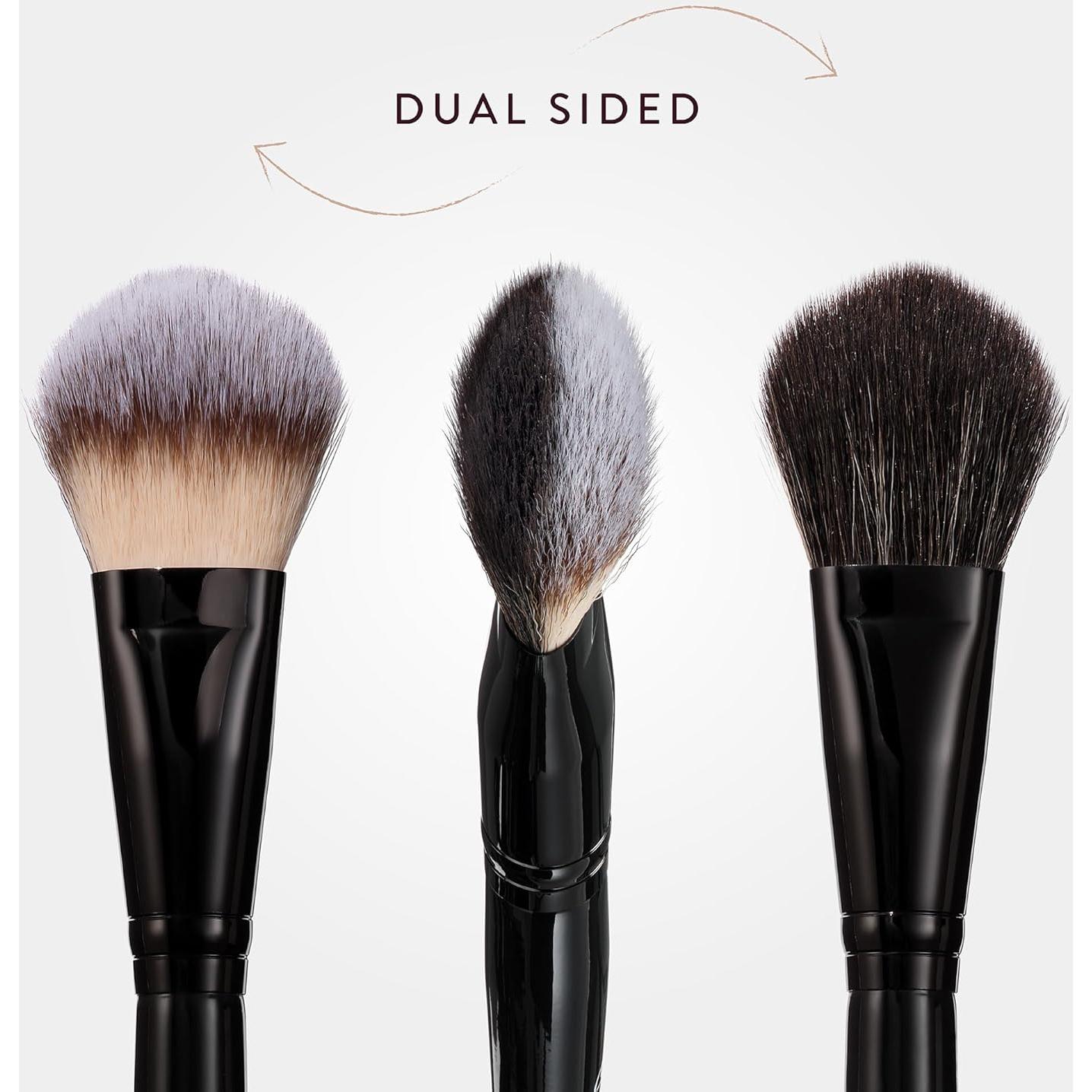 Brocha Multi-Pro BK Beauty N17 Doble Cara para Maquillaje