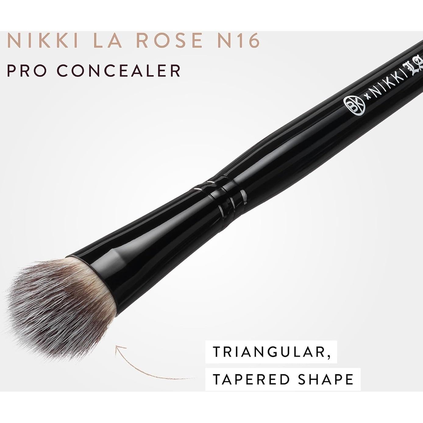 Brocha de Corrector BK Beauty N16 Nikki La Rose - Precisión y Mezcla