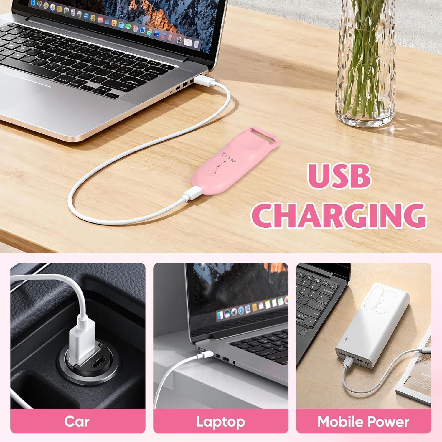 Rizador de Pestañas Calentado Claities - 10s Calor, 3s Rizado