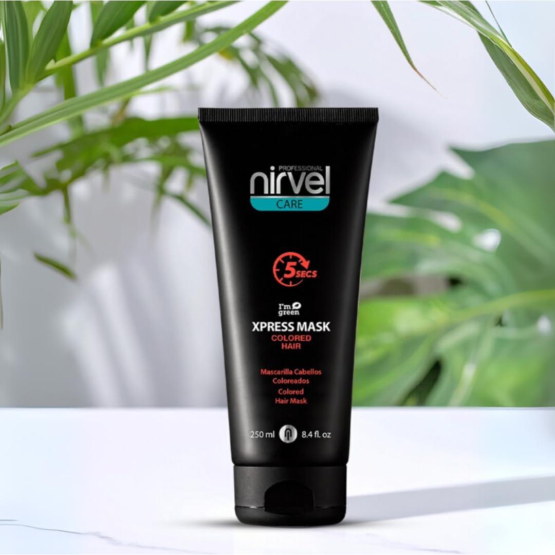 NIRVEL Xpress Mask Cabello Colorido 250ml - Acondicionador 5 Segundos