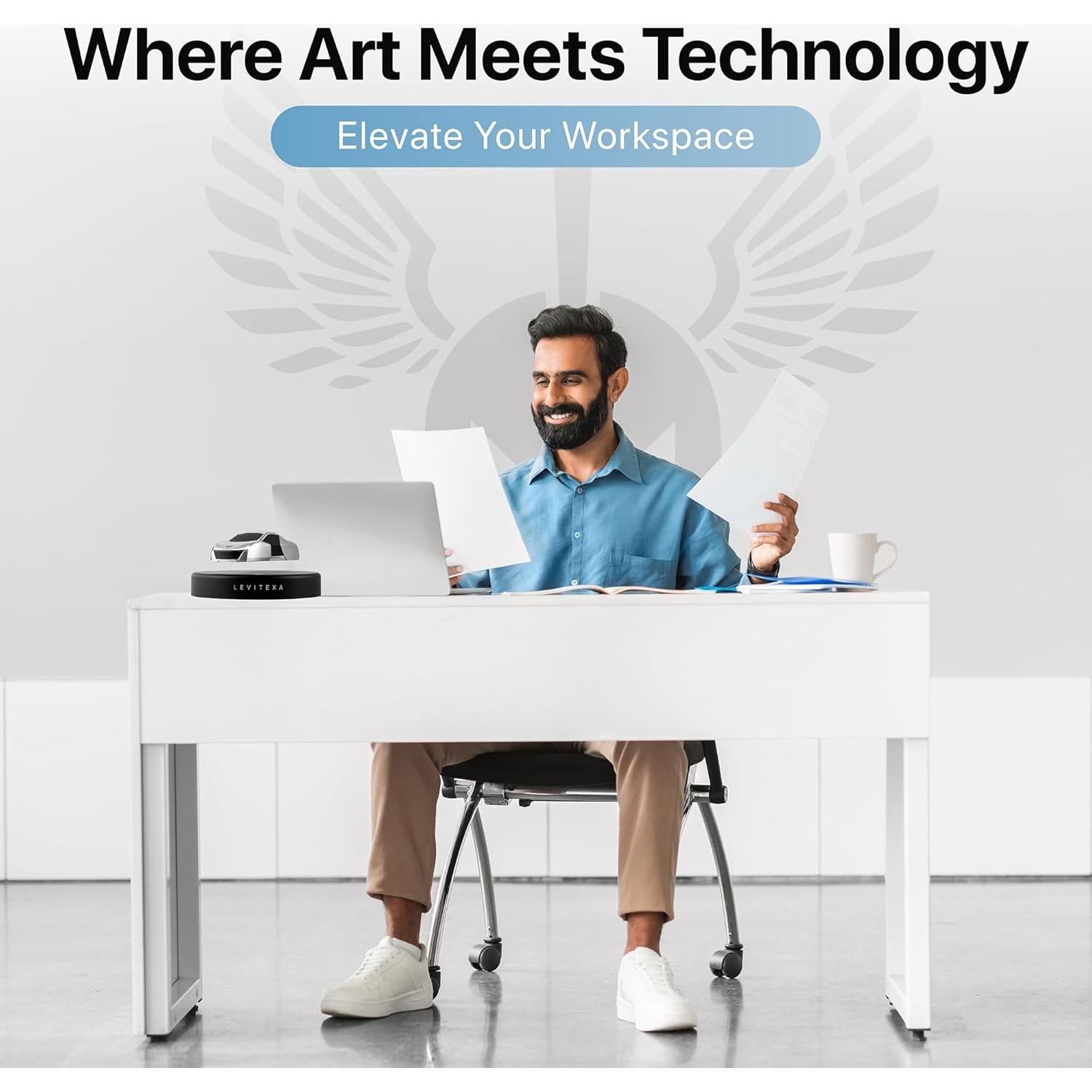 Aerus Coche Flotante Levitexa - Soporte Magnético para Juguetes