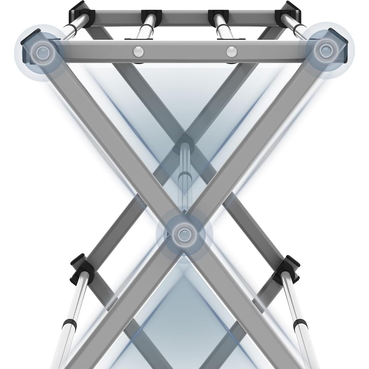 Estante de Secado de Ropa Plegable APEXCHASER 88.9x30x95.6cm