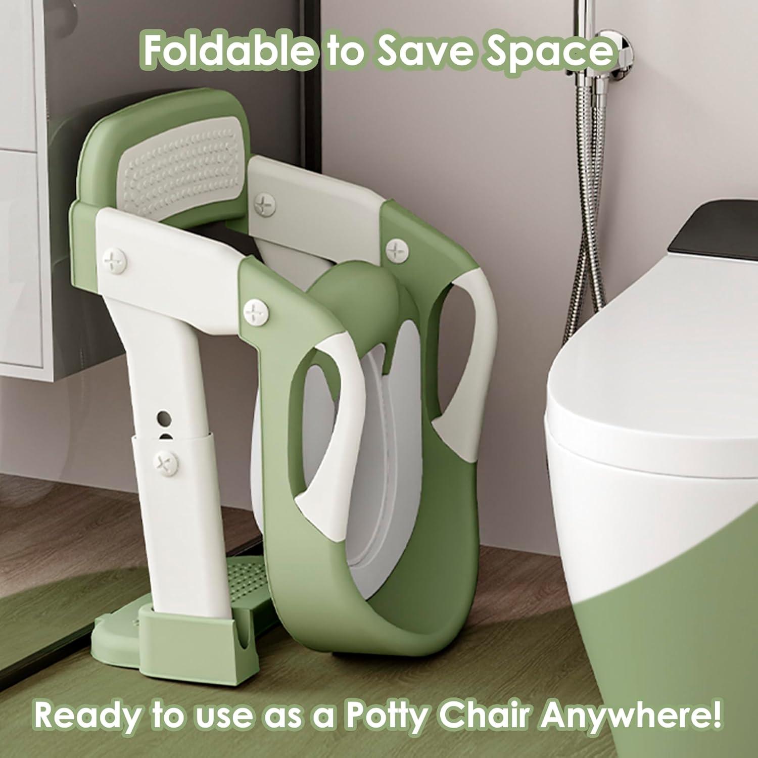 Asiento de Entrenamiento para Baño 3 en 1 Argenens Verde